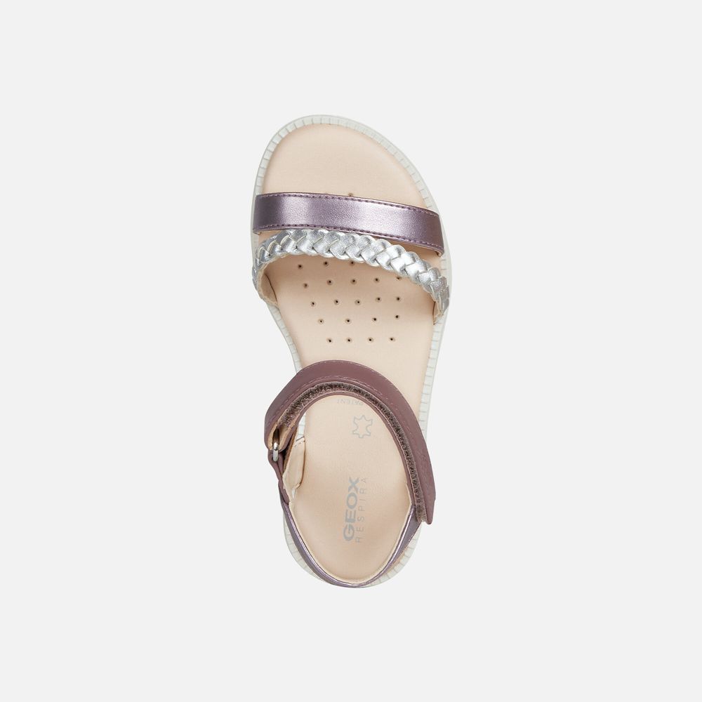 Sandalias Geox Menina Rosa - Karly - RTGQK1306